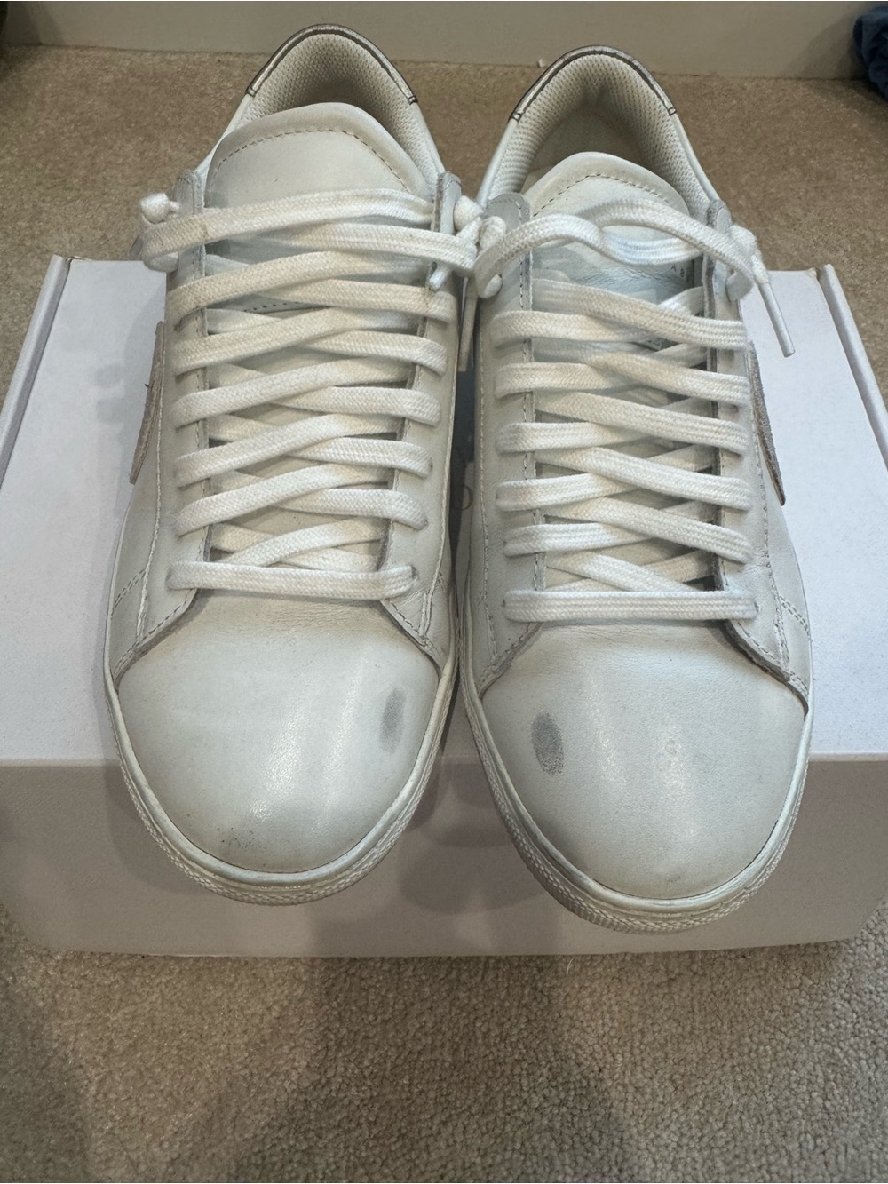 Oliver Cabell White Leather Low 1 Vienna Sneakers